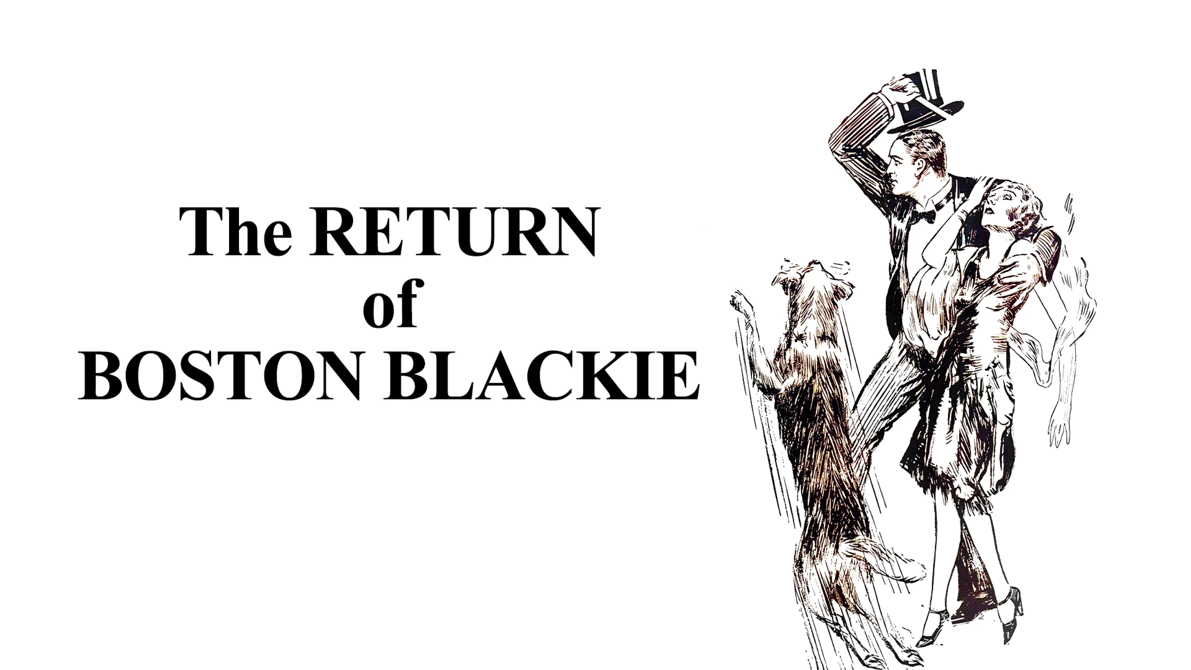 The Return of Boston Blackie poster